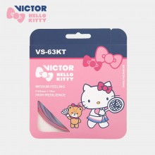 【現貨】2023款威克多VICTOR凱蒂貓聯名VS-63KT羽毛球拍線 HELLO KITTY聯名款羽線