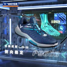 威克多VICTOR勝利男女訓練P9600 寬楦比賽運動鞋透氣防滑減震耐磨穩定包裹羽毛球鞋